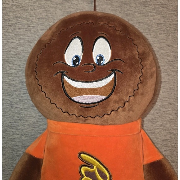 Reese's Other - RARE Reese's Candy Advertising Plush Doll Brown Orange Collectible Character NEW